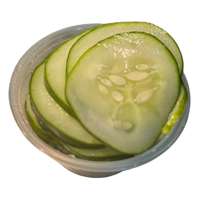 Side Pickled Cucumbers.