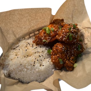 Wings with White Rice Combo