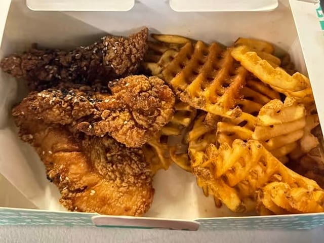 Tenders with Fries Combo.